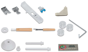 Juki HZL-353 Meegeleverde accessoires