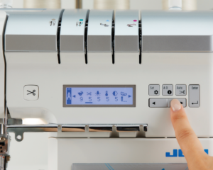 Juki MO-3500 Eenvoudig instellingen wijzigen